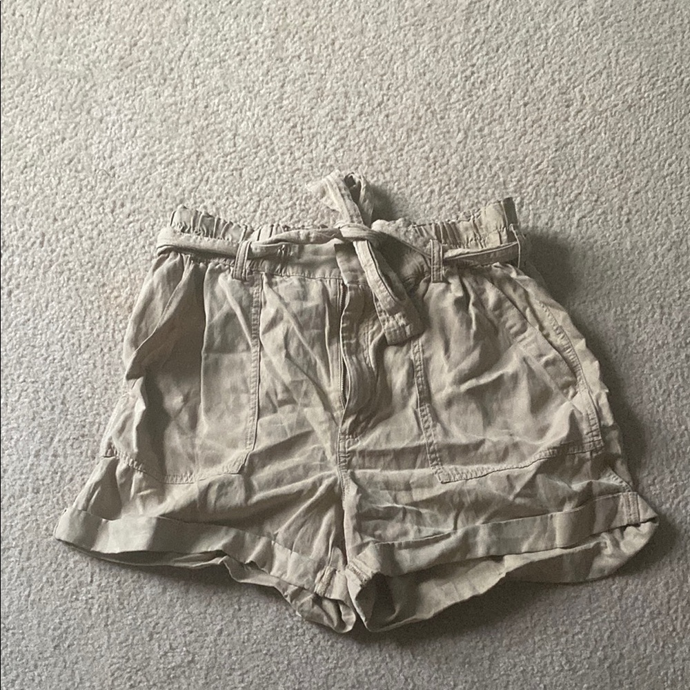 Women's Tan Casual Shorts
